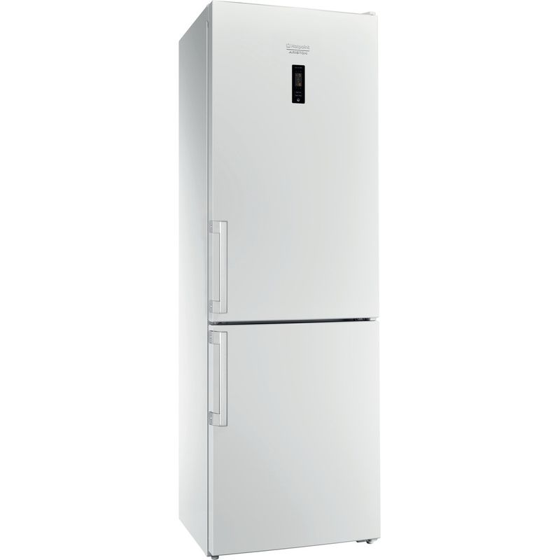 Hotpoint_Ariston-Комбинированные-холодильники-Отдельностоящий-HFP-6180-W-Белый-2-doors-Perspective