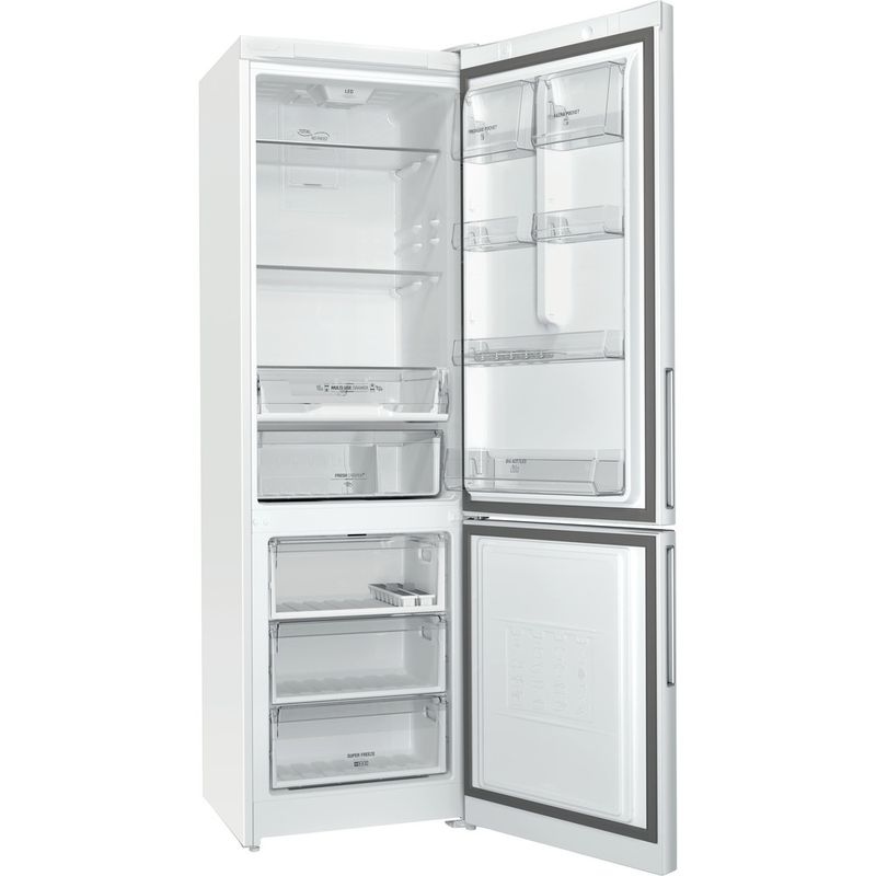 Hotpoint_Ariston-Комбинированные-холодильники-Отдельностоящий-HFP-5200-W-Глобал-Уайт-2-doors-Perspective-open
