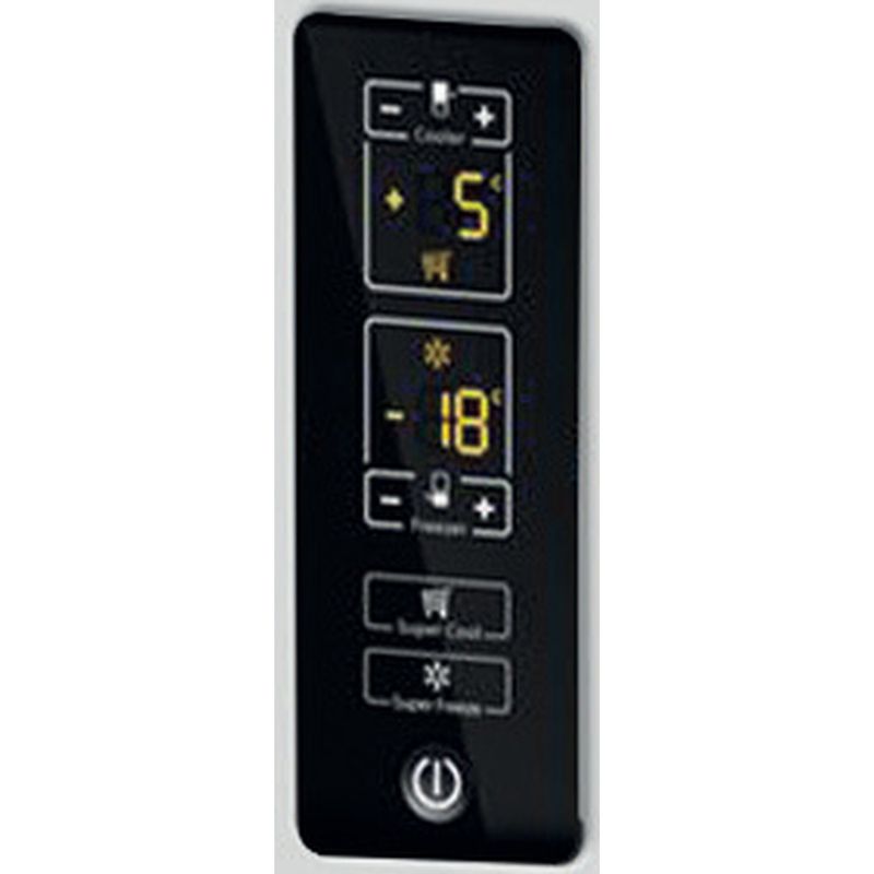 Hotpoint_Ariston-Комбинированные-холодильники-Отдельностоящий-HFP-6200-W-Белый-2-doors-Control-panel