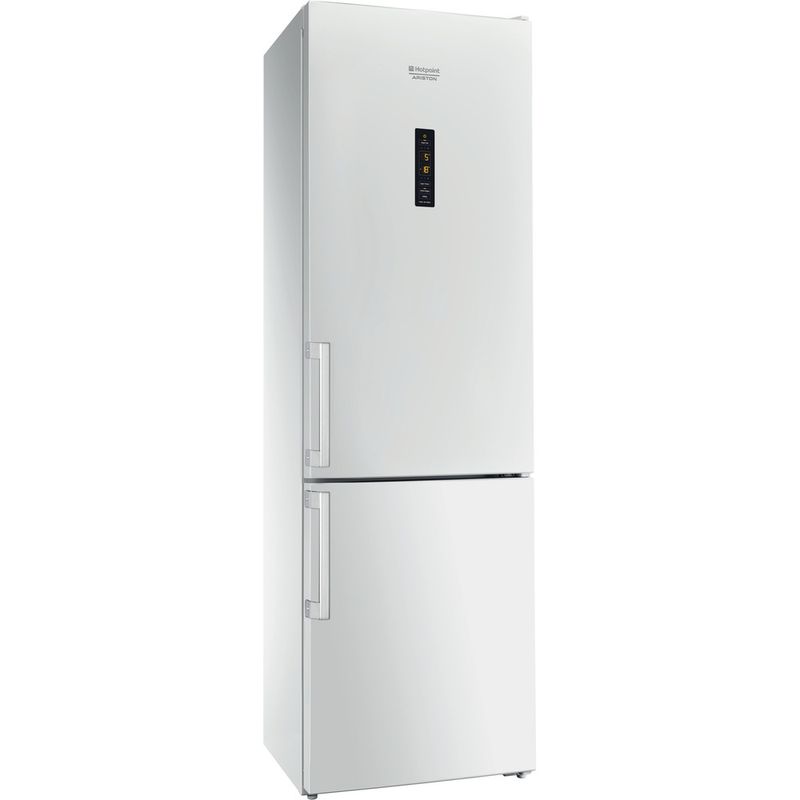 Hotpoint_Ariston-Комбинированные-холодильники-Отдельностоящий-HFP-8202-WOS-Белый-2-doors-Perspective