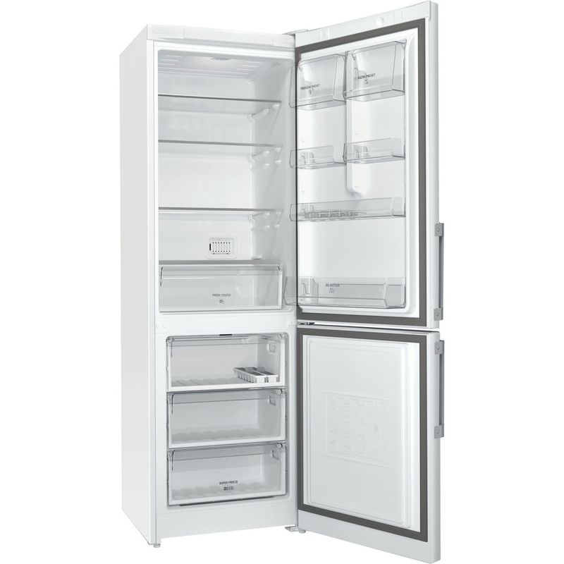 Hotpoint_Ariston-Комбинированные-холодильники-Отдельностоящий-HMD-520-W-Белый-2-doors-Perspective-open