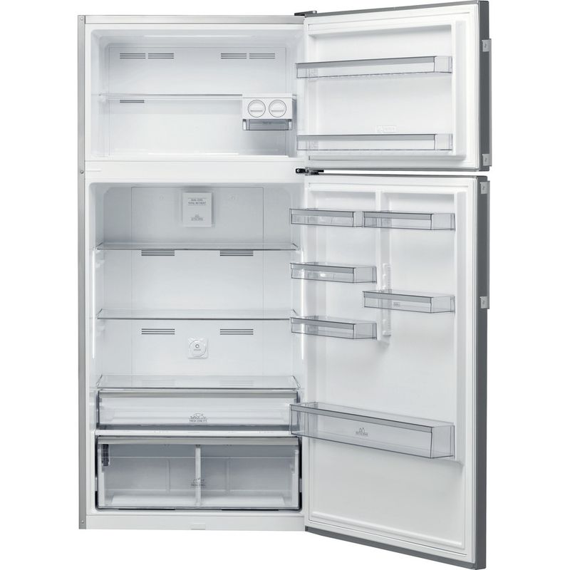Hotpoint_Ariston-Комбинированные-холодильники-Отдельностоящий-HA84TE-72-XO3-Нержавеющая-сталь-2-doors-Frontal-open