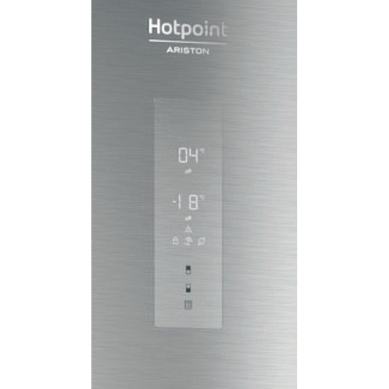 Hotpoint_Ariston-Комбинированные-холодильники-Отдельностоящий-HA84BE-72-XO3-Нержавеющая-сталь-2-doors-Control-panel