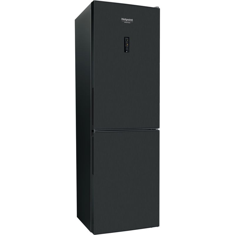 Hotpoint_Ariston-Комбинированные-холодильники-Отдельностоящий-HDF-620-BX-Черная-сталь-2-doors-Perspective