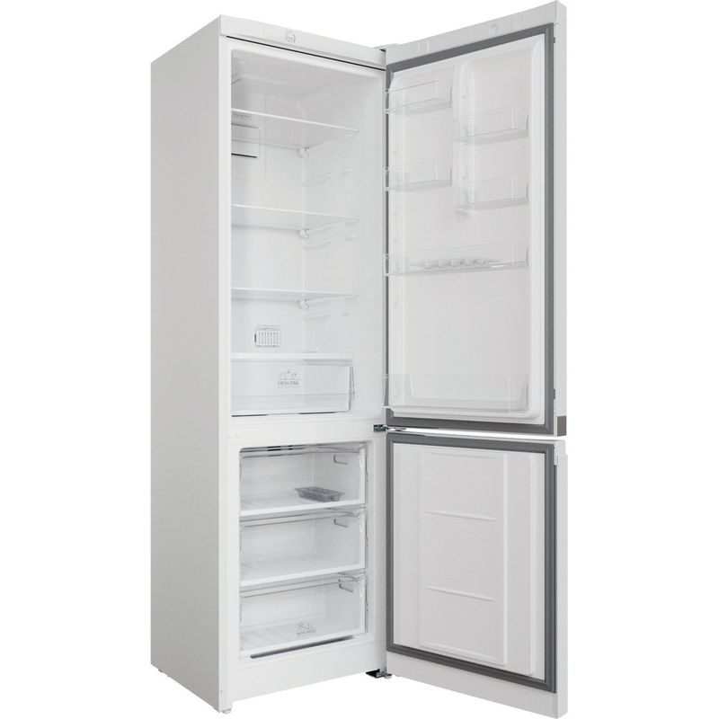 Hotpoint_Ariston-Комбинированные-холодильники-Отдельностоящий-HTS-4200-W-Белый-2-doors-Perspective-open