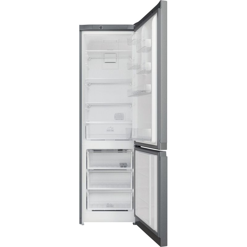 Hotpoint_Ariston-Комбинированные-холодильники-Отдельностоящий-HTS-4200-S-Серебристый-2-doors-Frontal-open