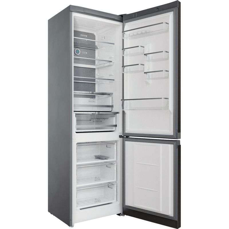 Hotpoint_Ariston-Комбинированные-холодильники-Отдельностоящий-HTS-9202I-SX-O3-Saturn-Steel-2-doors-Perspective-open