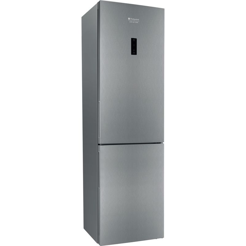 Hotpoint_Ariston-Комбинированные-холодильники-Отдельностоящий-HF-5201-X-R-Нержавеющая-сталь-2-doors-Perspective