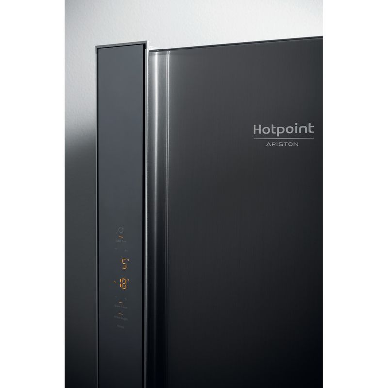 Hotpoint_Ariston-Комбинированные-холодильники-Отдельностоящий-HF-9201-B-RO-Черный-2-doors-Lifestyle-control-panel