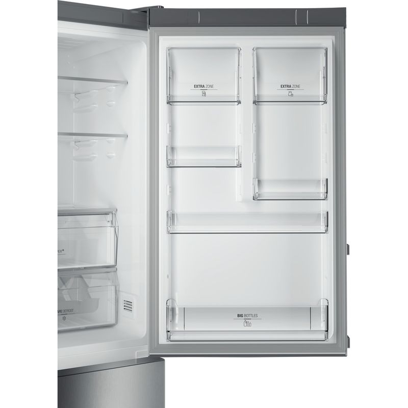 Hotpoint_Ariston-Комбинированные-холодильники-Отдельностоящий-HF-5200-S-Серебристый-2-doors-Drawer