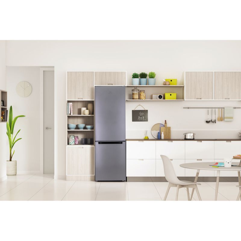 Indesit-Холодильник-с-морозильной-камерой-Отдельностоящий-DS-4180-SB-Серебристый-2-doors-Lifestyle-frontal
