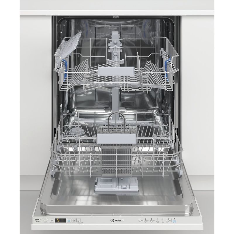 Indesit-Посудомоечная-машина-Встраиваемый-DIC-3B-16-A-Full-integrated-A-Frontal-open