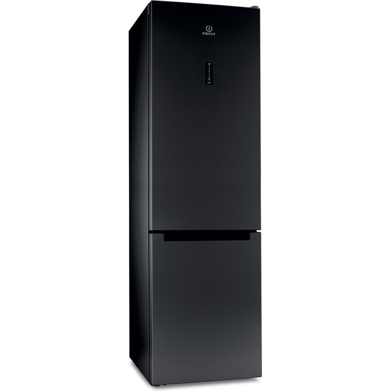 Indesit-Холодильник-с-морозильной-камерой-Отдельностоящий-DF-5200-B-Черный-2-doors-Perspective
