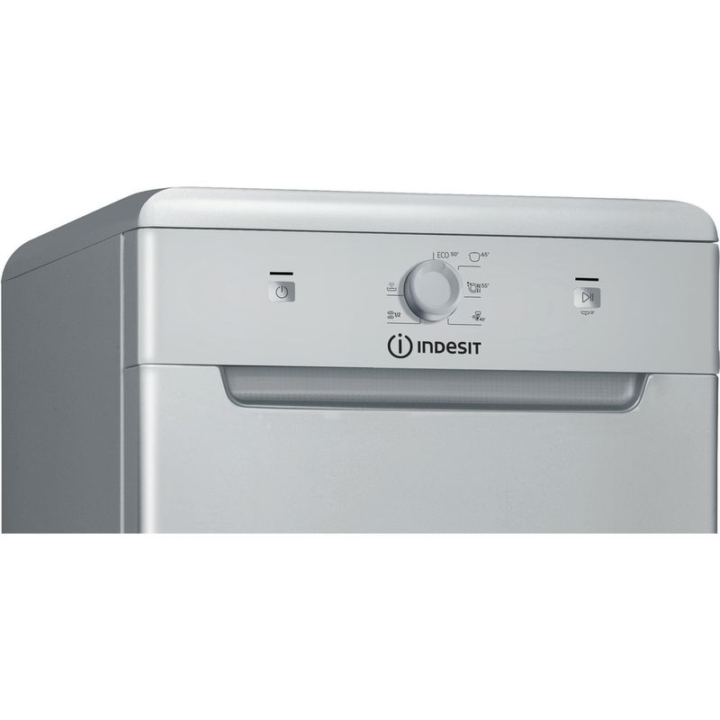 Indesit-Посудомоечная-машина-Отдельностоящий-DSCFE-1B10-S-RU-Отдельностоящий-A-Control-panel