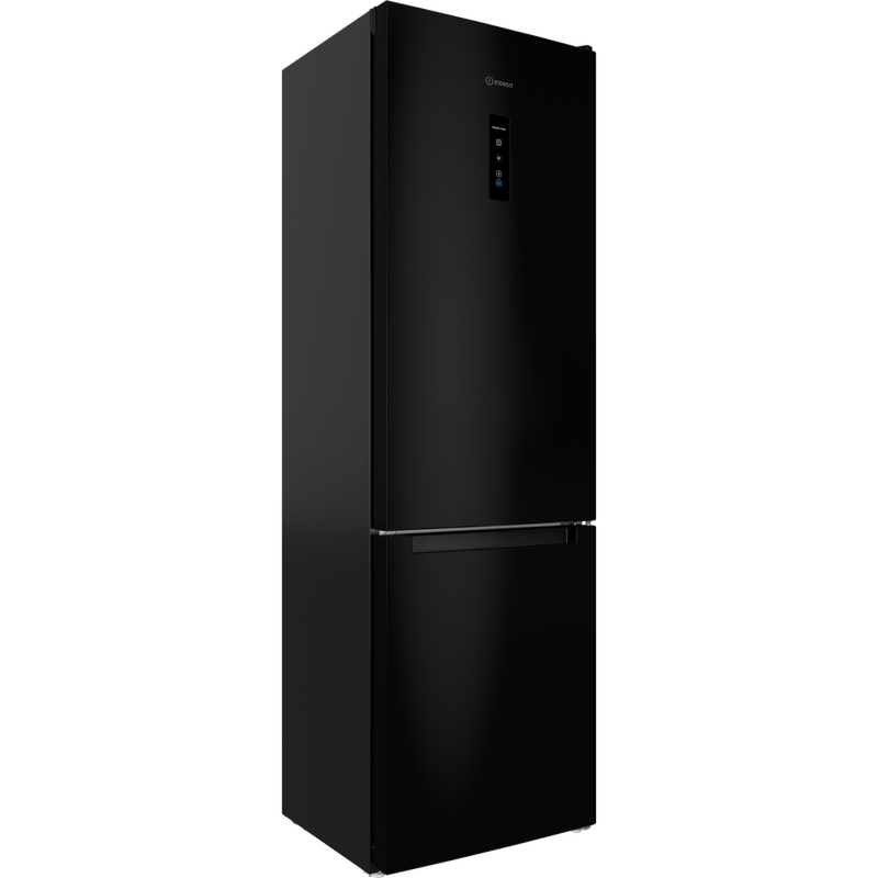 Indesit-Холодильник-с-морозильной-камерой-Отдельностоящий-ITS-5200-B-Черный-2-doors-Perspective