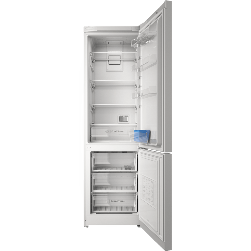 Indesit-Холодильник-с-морозильной-камерой-Отдельностоящий-ITS-5200-W-Белый-2-doors-Frontal-open