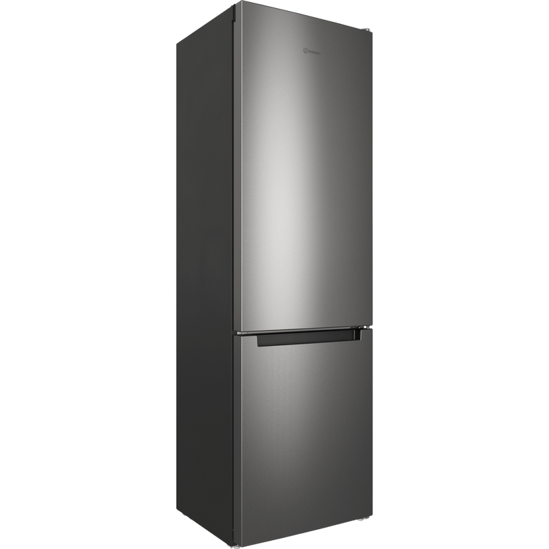 Indesit-Холодильник-с-морозильной-камерой-Отдельностоящий-ITS-4200-S-Серебристый-2-doors-Perspective
