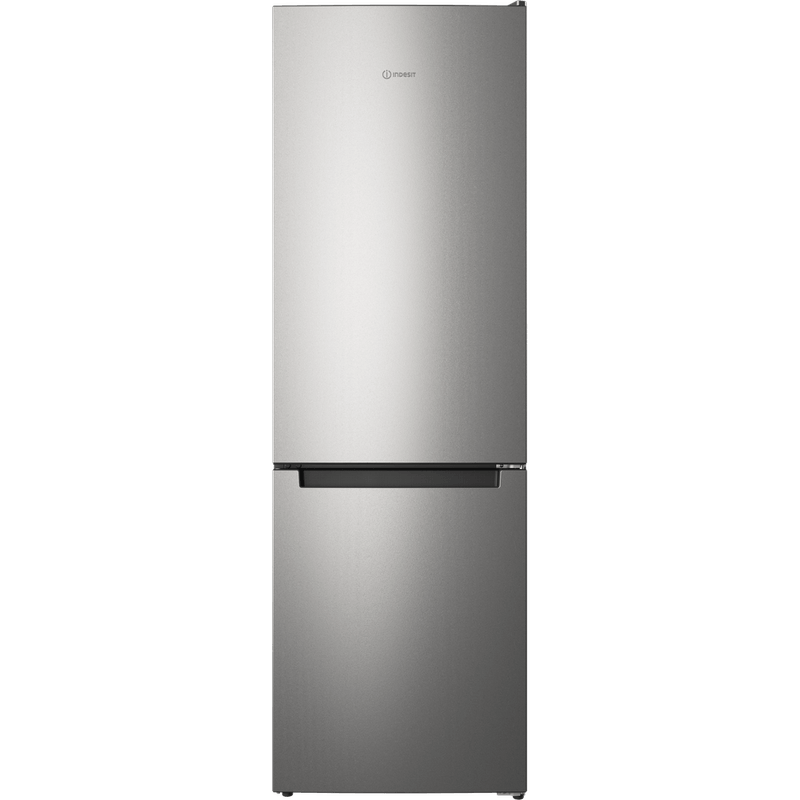 Indesit-Холодильник-с-морозильной-камерой-Отдельностоящий-ITS-4180-S-Серебристый-2-doors-Frontal