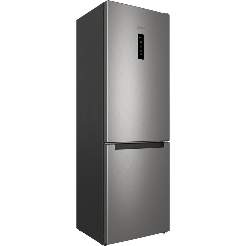 Indesit-Холодильник-с-морозильной-камерой-Отдельностоящий-ITS-5180-X-Inox-2-doors-Perspective
