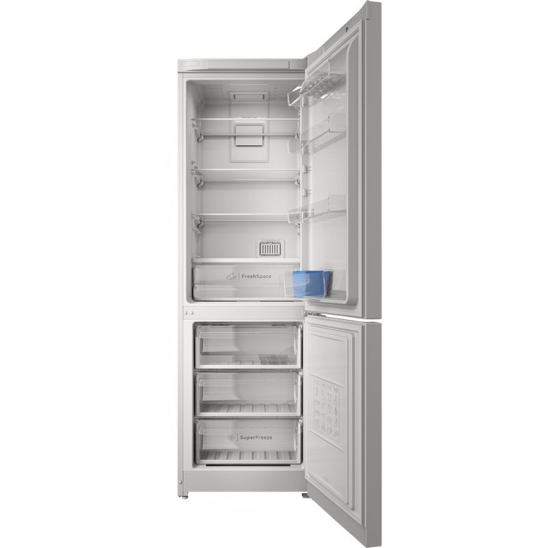 Indesit-Холодильник-с-морозильной-камерой-Отдельностоящий-ITS-5180-W-Белый-2-doors-Frontal-open