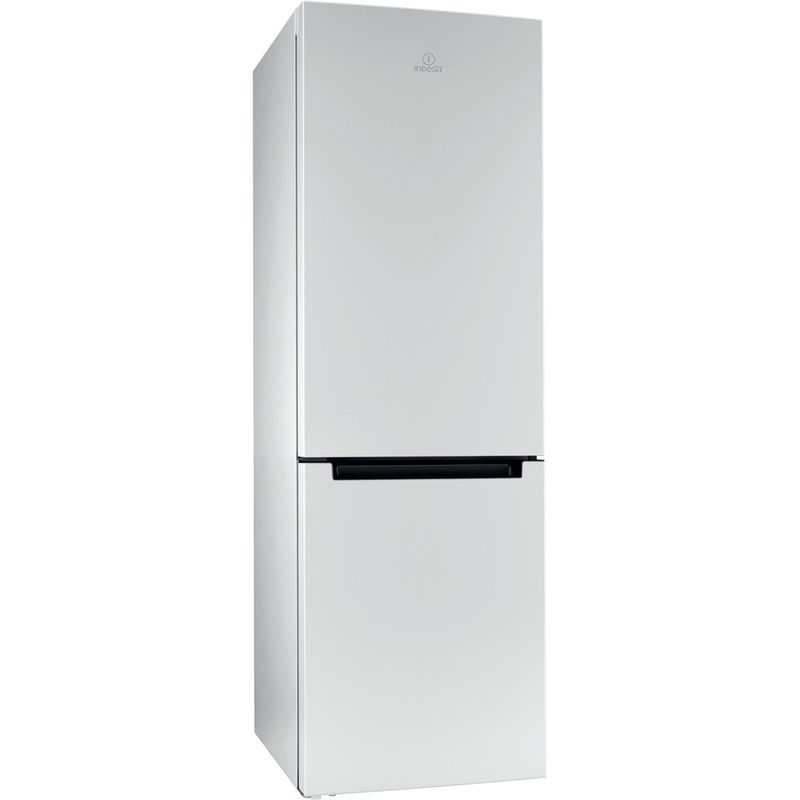 Indesit-Холодильник-с-морозильной-камерой-Отдельностоящий-DF-4180-W-Белый-2-doors-Perspective