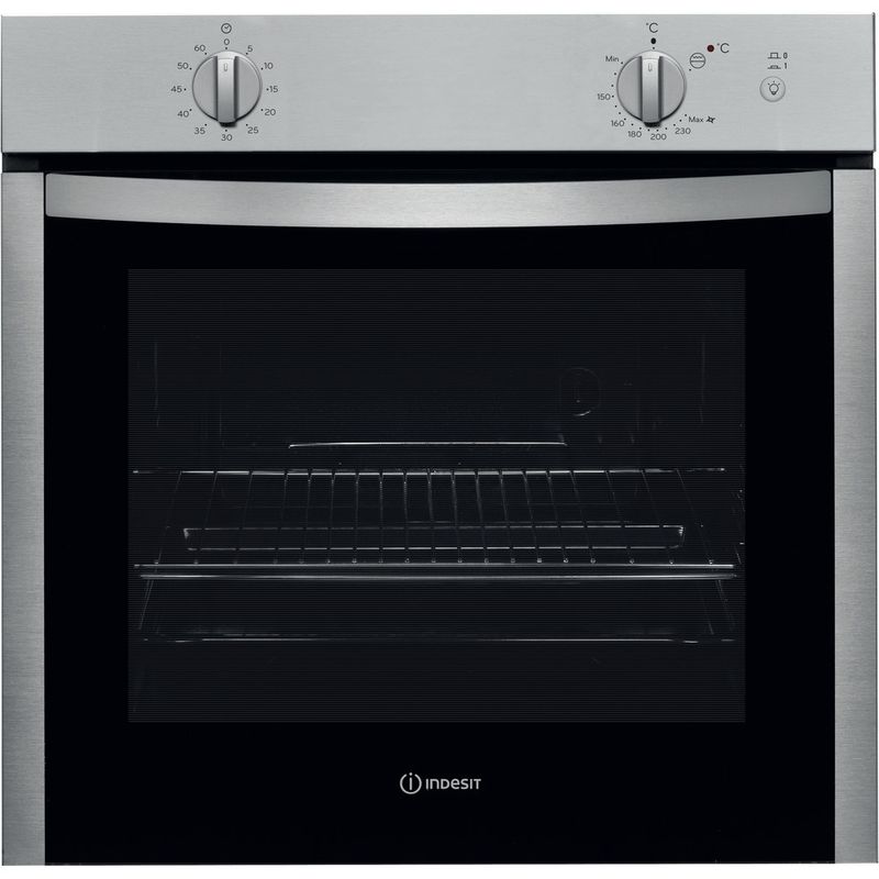 Встраиваемый газовый духовой шкаф indesit igw 324 ix