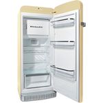 Kitchenaid-Холодильник-Отдельно-стоящий-KCFMA-60150R-Кремовый-глянцевый-Perspective-open
