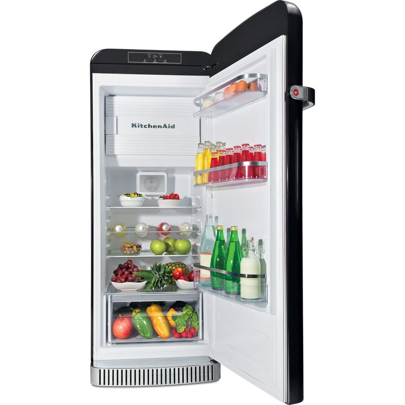Kitchenaid-Холодильник-Отдельно-стоящий-KCFMB-60150R-Черный-Frontal-open