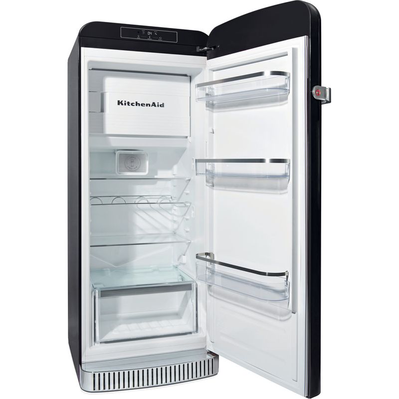 Kitchenaid-Холодильник-Отдельно-стоящий-KCFMB-60150R-Черный-Perspective-open