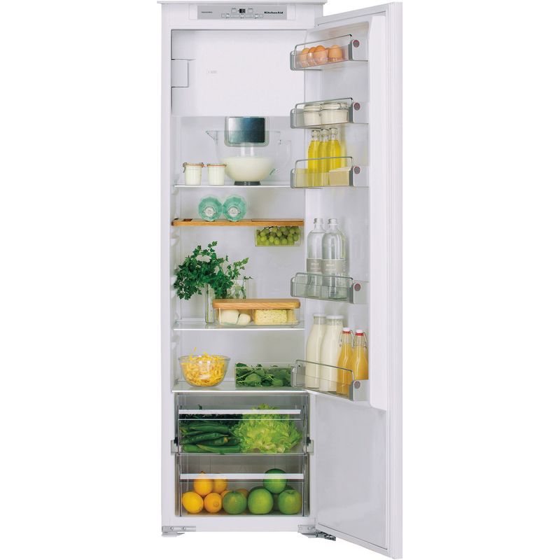 Kitchenaid-Холодильник-Встроенная-KCBMS-18602-Белый-Frontal-open