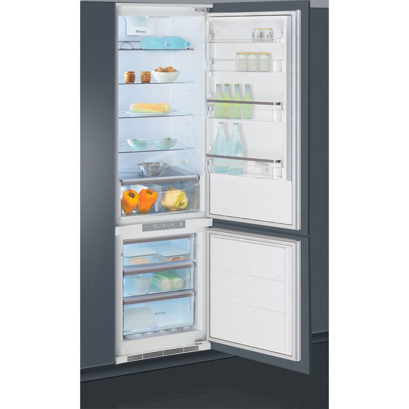 Whirlpool-Холодильник-с-морозильной-камерой-Встроенная-ART-963-A--NF-Белый-2-doors-Perspective-open