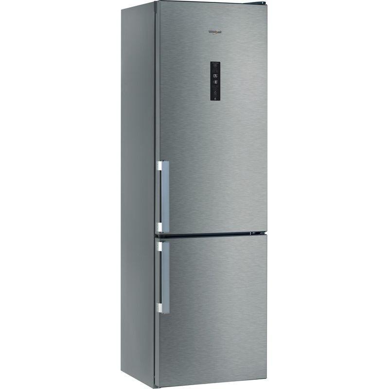 Whirlpool-Холодильник-с-морозильной-камерой-Отдельно-стоящий-WTNF-923-X-Зеркальный-Inox-2-doors-Perspective