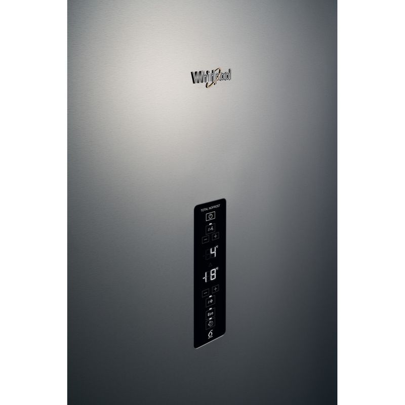 Whirlpool-Холодильник-с-морозильной-камерой-Отдельно-стоящий-WTNF-923-X-Зеркальный-Inox-2-doors-Control-panel