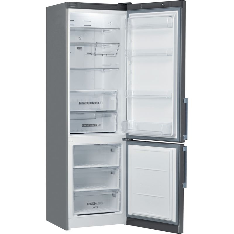Whirlpool-Холодильник-с-морозильной-камерой-Отдельно-стоящий-WTNF-902-X-Зеркальный-Inox-2-doors-Perspective-open