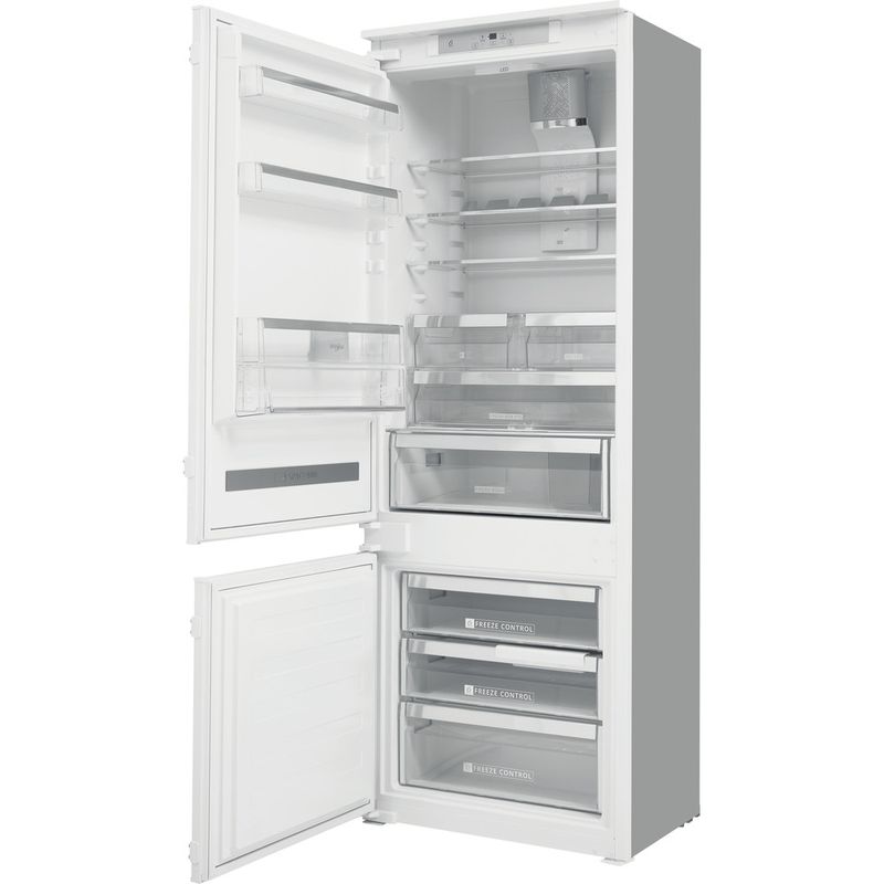 Whirlpool-Холодильник-с-морозильной-камерой-Встроенная-SP40-802-EU-Белый-2-doors-Perspective-open