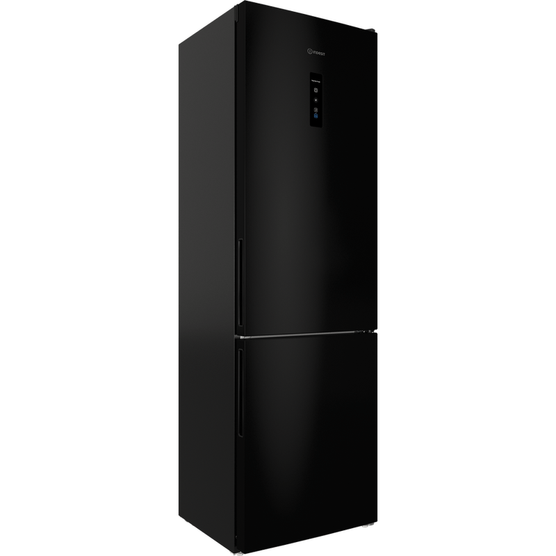 Indesit-Холодильник-с-морозильной-камерой-Отдельностоящий-ITR-5200-B-Черный-2-doors-Perspective