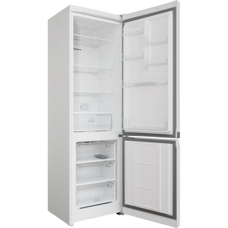 Hotpoint_Ariston-Комбинированные-холодильники-Отдельностоящий-HTS-5200-W-Белый-2-doors-Perspective-open