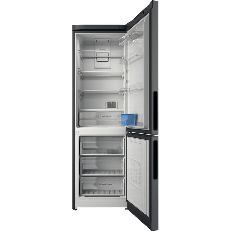 Indesit-Холодильник-с-морозильной-камерой-Отдельностоящий-ITR-5180-X-Inox-2-doors-Frontal-open