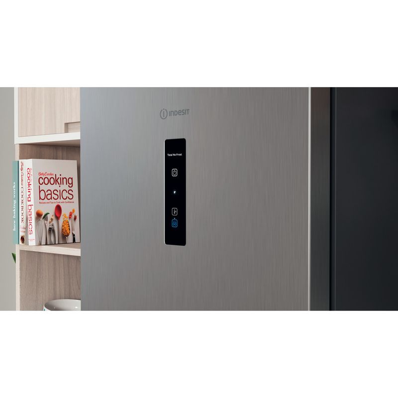 Indesit-Холодильник-с-морозильной-камерой-Отдельностоящий-ITR-5180-X-Inox-2-doors-Lifestyle-control-panel
