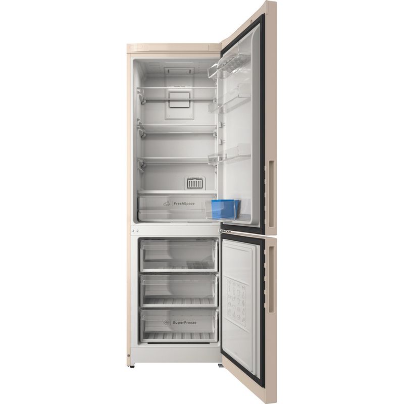 Indesit-Холодильник-с-морозильной-камерой-Отдельностоящий-ITR-5180-E-Розово-белый-2-doors-Frontal-open
