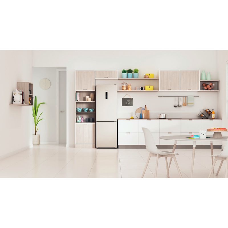 Indesit-Холодильник-с-морозильной-камерой-Отдельностоящий-ITR-5180-E-Розово-белый-2-doors-Lifestyle-frontal