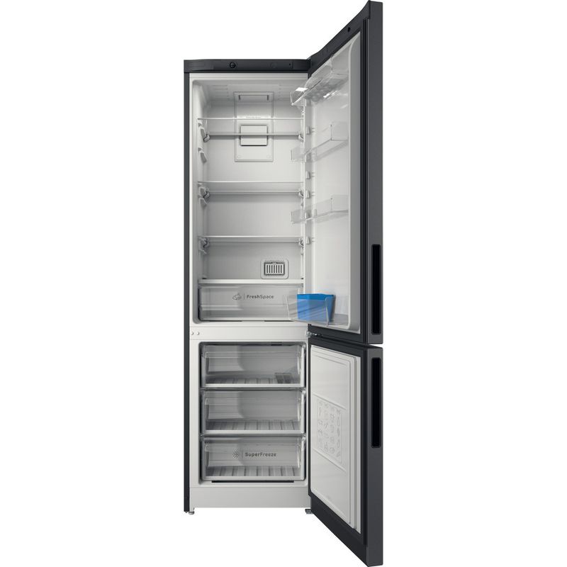 Indesit-Холодильник-с-морозильной-камерой-Отдельностоящий-ITD-5200-S-Серебристый-2-doors-Frontal-open