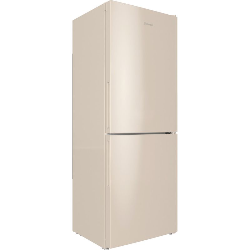 Indesit-Холодильник-с-морозильной-камерой-Отдельностоящий-ITR-4160-E-Розово-белый-2-doors-Perspective