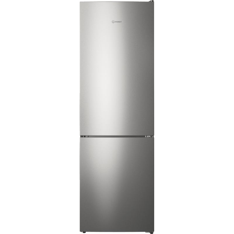 Indesit-Холодильник-с-морозильной-камерой-Отдельностоящий-ITR-4180-S-Серебристый-2-doors-Frontal