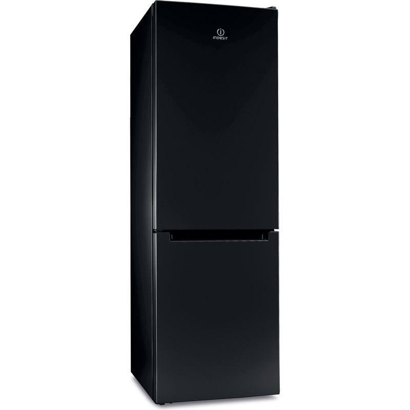 Indesit-Холодильник-с-морозильной-камерой-Отдельностоящий-DS-4180-B-Черный-2-doors-Perspective