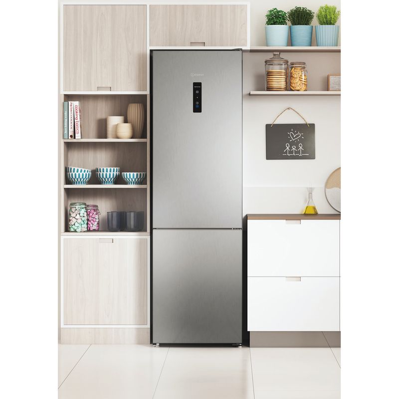 Indesit-Холодильник-с-морозильной-камерой-Отдельностоящий-ITR-5200-X-Inox-2-doors-Lifestyle-frontal