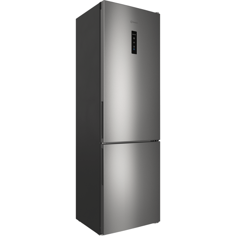 Indesit-Холодильник-с-морозильной-камерой-Отдельностоящий-ITR-5200-S-Серебристый-2-doors-Perspective