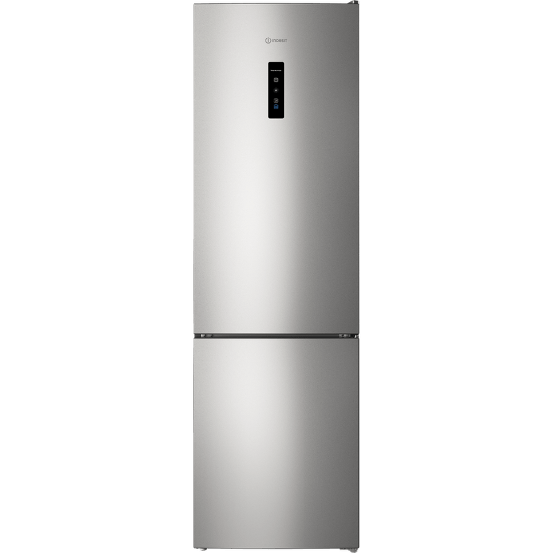 Indesit-Холодильник-с-морозильной-камерой-Отдельностоящий-ITR-5200-S-Серебристый-2-doors-Frontal