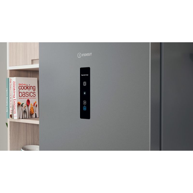 Indesit-Холодильник-с-морозильной-камерой-Отдельностоящий-ITR-5180-S-Серебристый-2-doors-Lifestyle-control-panel