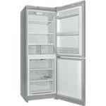 Indesit-Холодильник-с-морозильной-камерой-Отдельностоящий-DS-4160-S-Серебристый-2-doors-Perspective-open